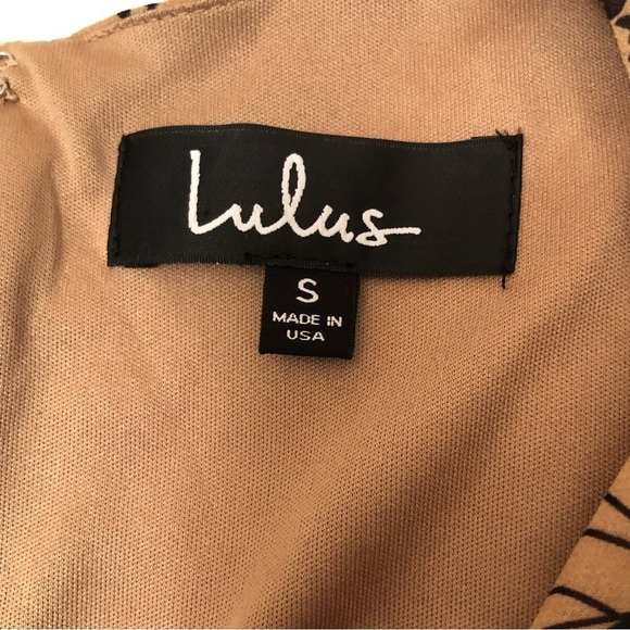 Lulus One True Love Taupe Floral Print Ruched Long Sleeve Mini Dress Small - Picture 9 of 16